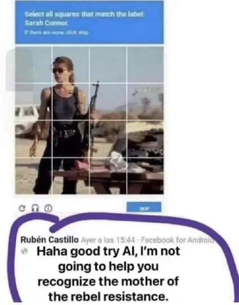 Sarah Connor CAPTCHA Resistance