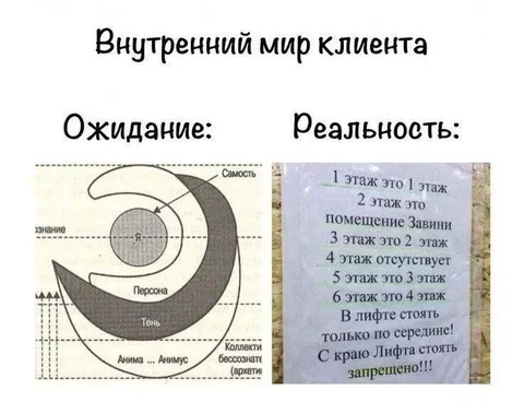 Внутренний мир клиента: ожидание и реальность