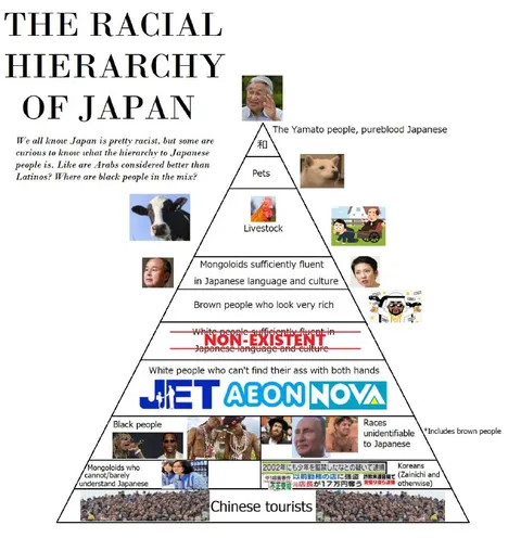 The Racial Hierarchy of Japan