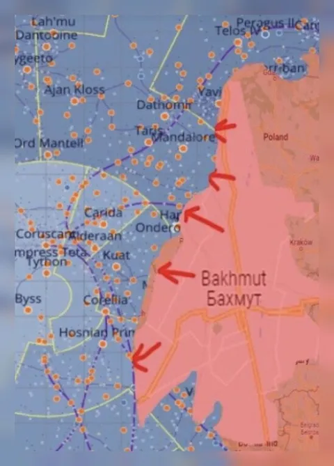 Bakhmut Expands Across the Galaxy