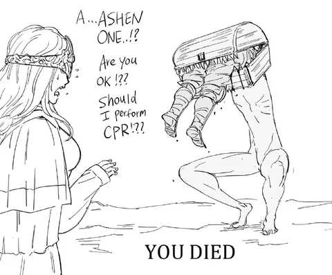 Ashen One You Died