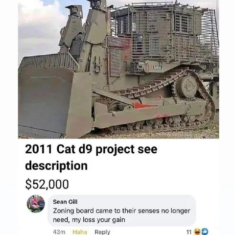 Cat D9 Bulldozer Bargain Listing