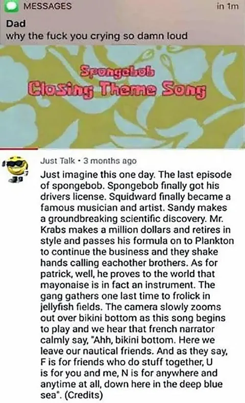 SpongeBob Closing Theme Crying
