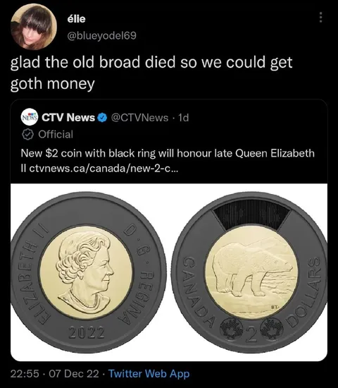 Goth Money Coin
