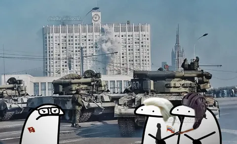 Танки у Белого дома
