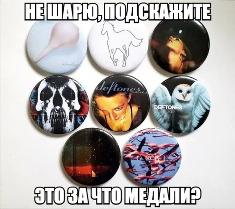За что медали Deftones