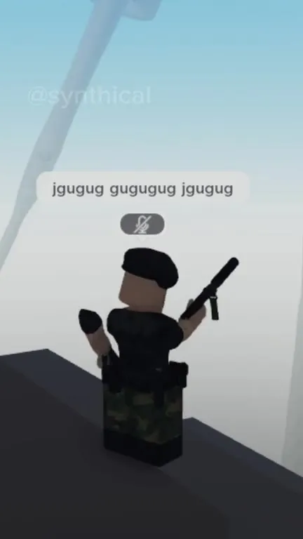 Roblox Soldier Loves Big Weapons