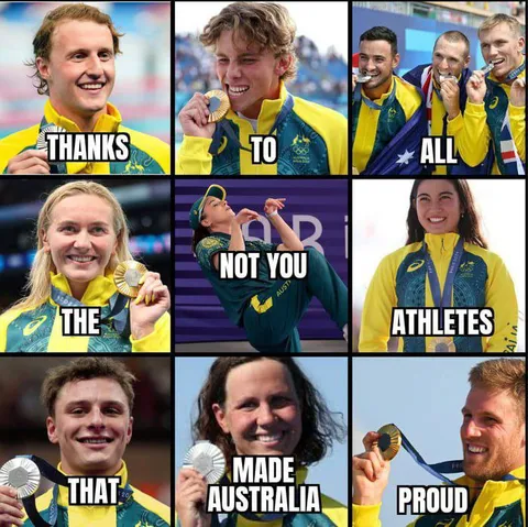 Thanks to All Athletes Not You