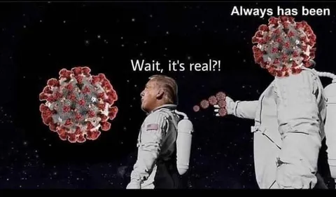 Always Has Been Coronavirus Meme