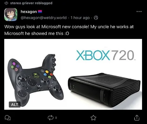 Fake Microsoft Xbox 720