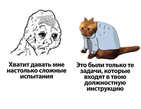 Сложные испытания по должностной инструкции