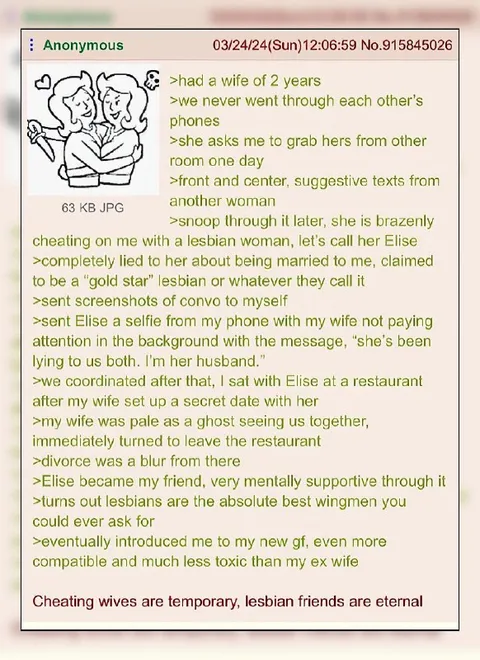 Lesbian Friends Are Eternal
