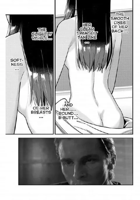 Patrick Bateman Sees a Swimsuit Tan Line