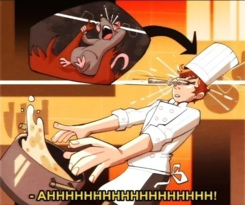Chef Screams in Pain