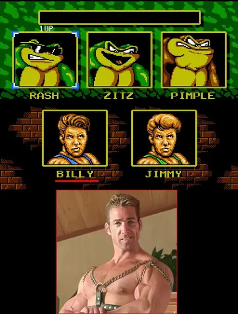 Battletoads Character Select Gone Wrong