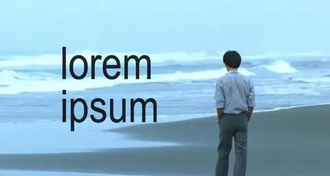 Lorem Ipsum in litore