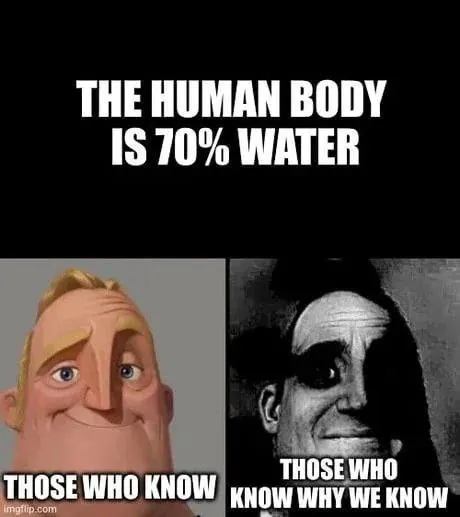 The Human Body Is 70% Water