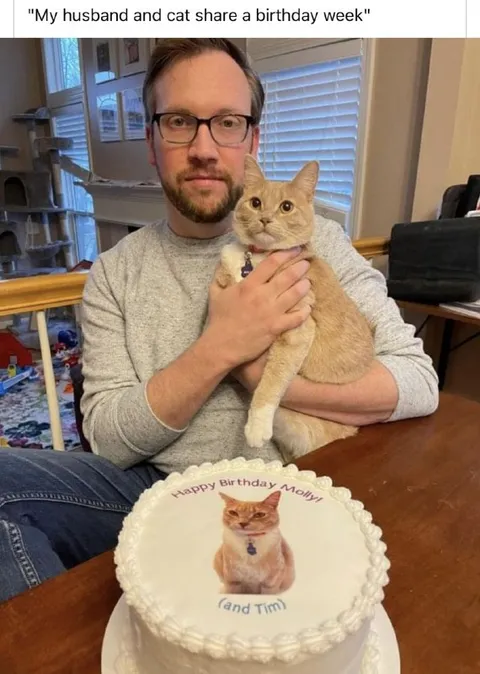 Husband and Cat Birthday Week