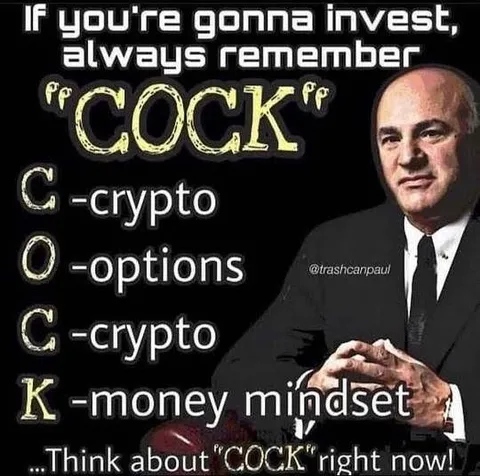 Remember Cock Before Investing