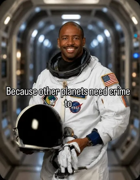 Astronaut Brings Crime to Space