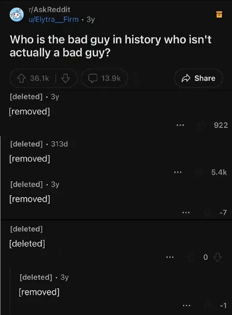 Who Is the Good Bad Guy