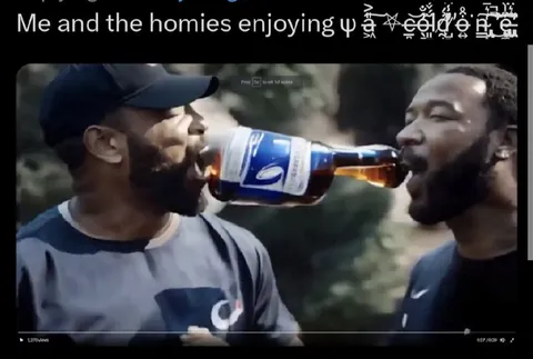 Homies Enjoying Forbidden Language