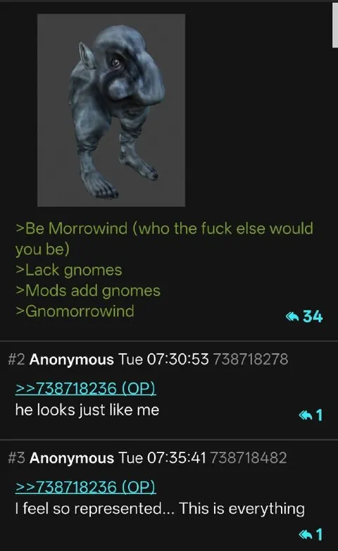 Gnomorrowind Greentext