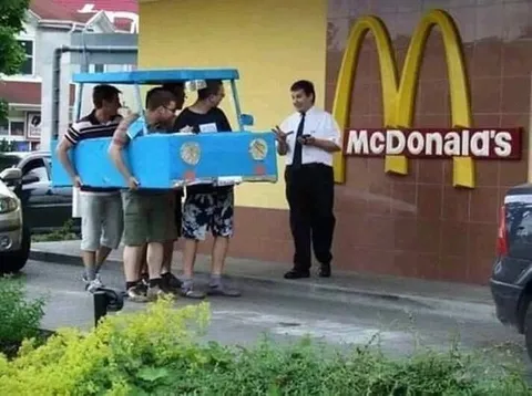 Homemade McDonald's Drive-Thru