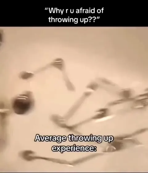 Average Throwing Up Experience