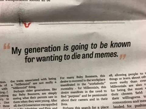My Generation Wants to Die and Memes