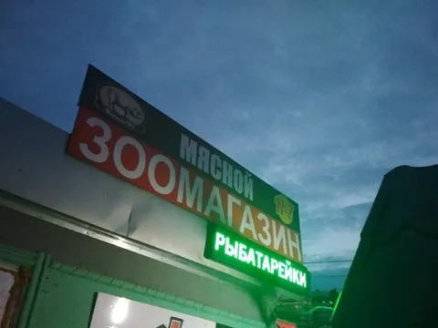 Рыбатарейки в зоомагазине