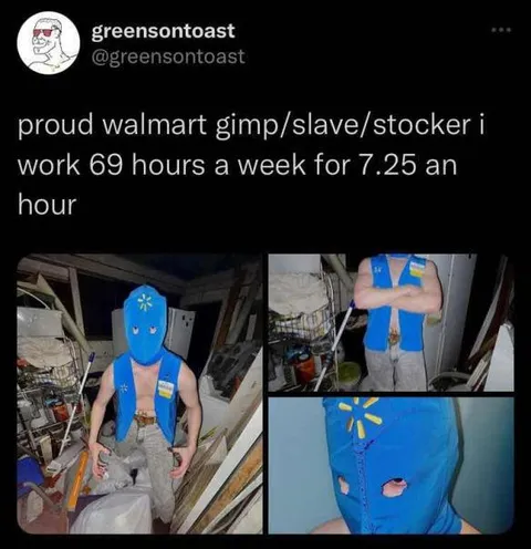 Proud Walmart Stocker