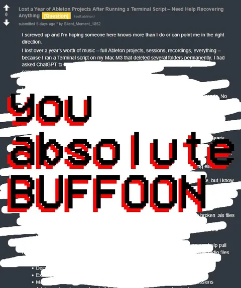 You Also Lute Buffoon