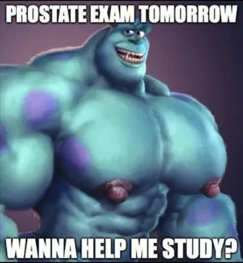 Prostate Exam Tomorrow