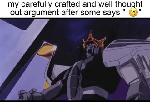 Argument Destroyed by Nerd Emoji