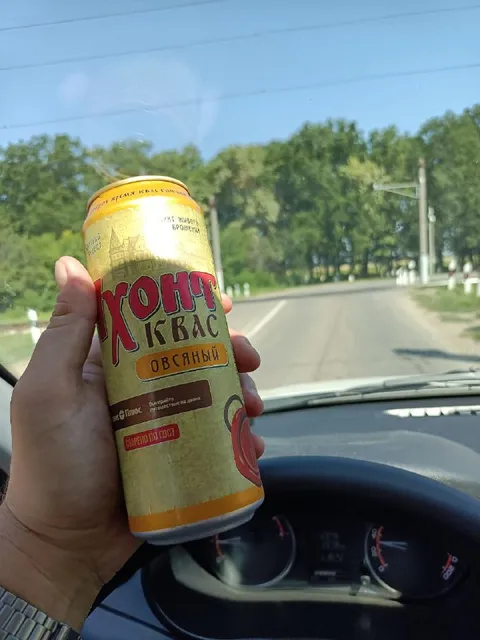 Овсяный квас в дороге