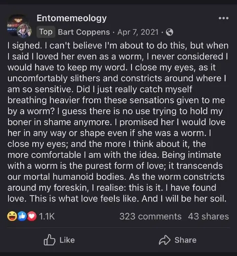 Love Feels Like a Worm
