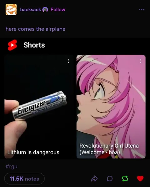 Lithium Is Dangerous Utena
