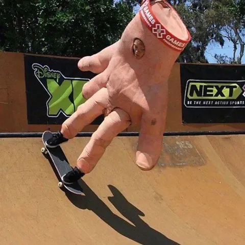 Finger Skateboarding at X Games