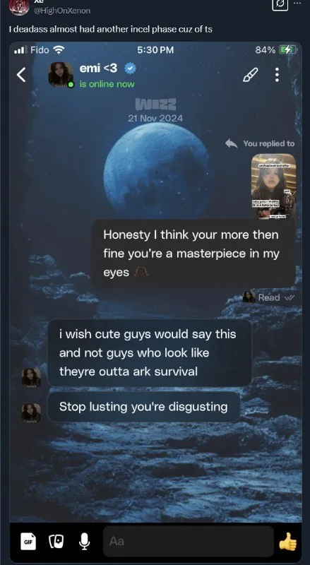 Another Incel Phase