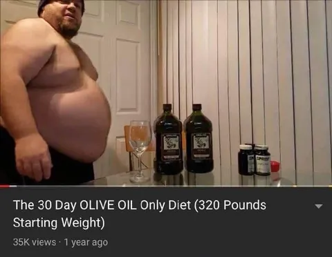 30 Day Olive Oil Only Diet