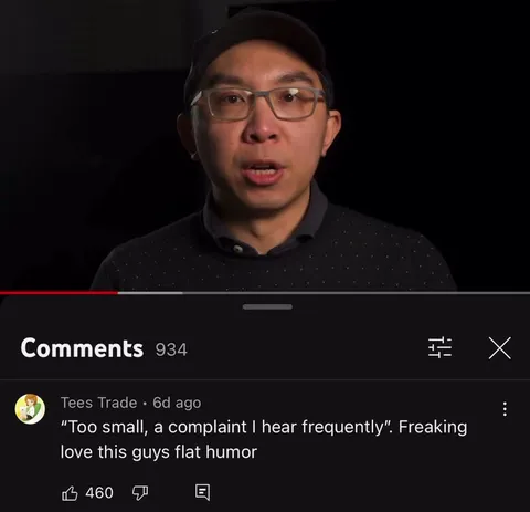 Too Small Complaint Flat Humor