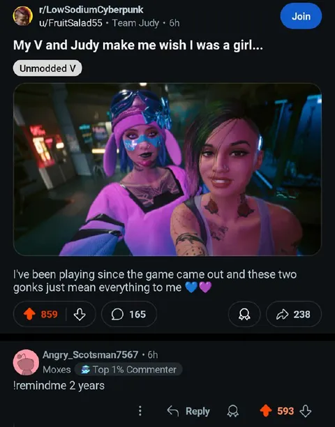 V and Judy Mean Everything