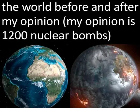 The World Before and After My Opinion