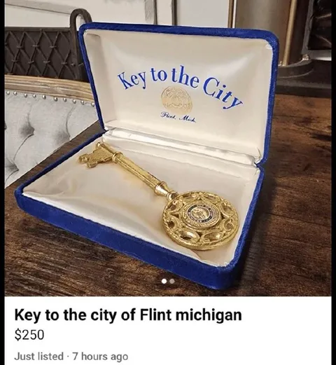 Flint Michigan City Key