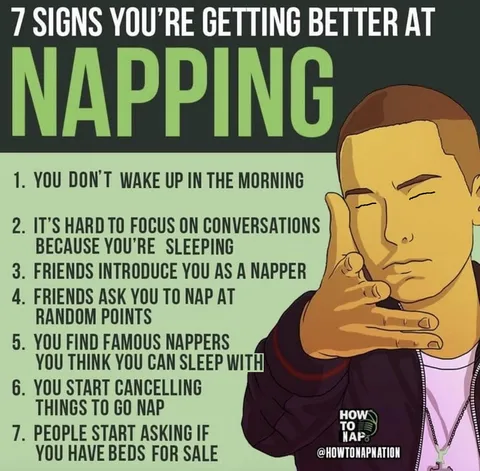 7 Signs You're Getting Better at Napping
