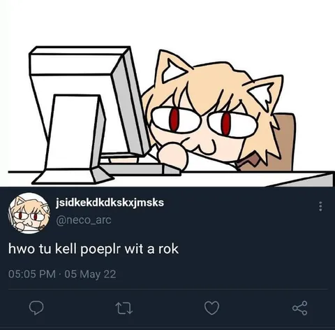 Hwo tu kell poeplr wit a rok