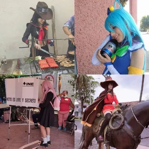 Cosplay en situaciones inesperadas