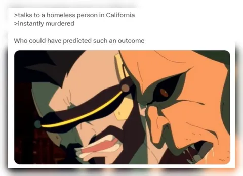 Homeless Person California Outcome