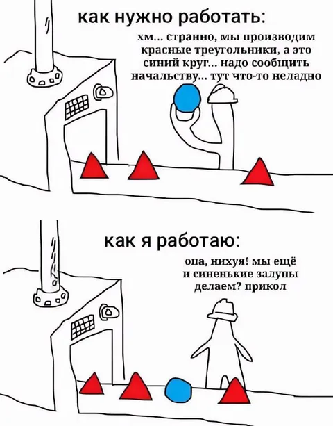 Как нужно работать и как я работаю